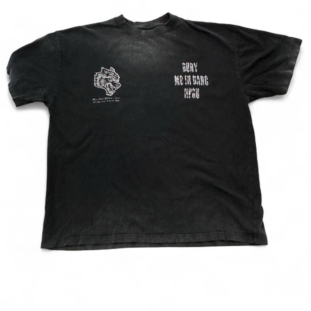 Darc Sport Wolves Bury Me in Darc Men’s T Shirt Size L 991 of 1000